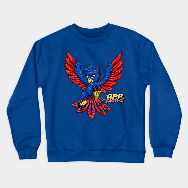 Birdie flying RYB Crewneck Sweatshirt by BlademanUnitPi